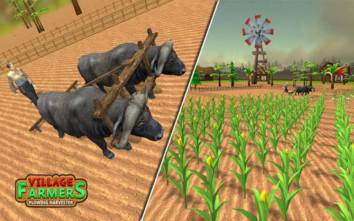 Village Plow bull Farming screenshot 2