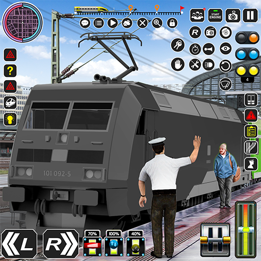 ciudad tren conductor- juegos icon