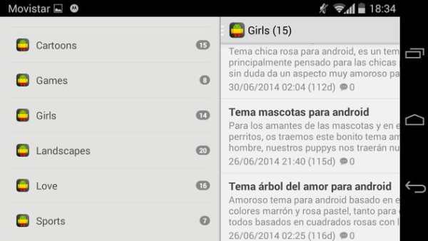Themes for Android screenshot 6