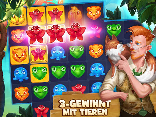 Animal Drop Safari - 3-Gewinnt-Spiel screenshot 6