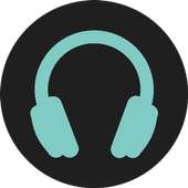 MUSIC PLAYER - Black & Blue logo