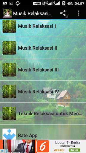 Musik Relaksasi Mp3 screenshot 1