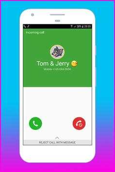 Fake Call Tom From Jerry screenshot 1
