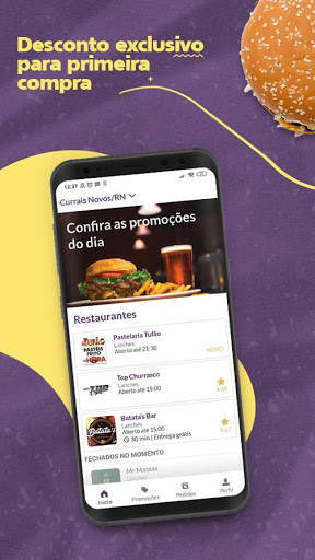 QFome App - Delivery de Comida screenshot 1