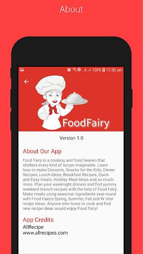 Food Fairy-  Cook and Enjoy new delicious dishes screenshot 2