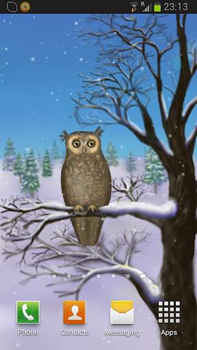 Owl of a Season Wallpaper Lite screenshot 3