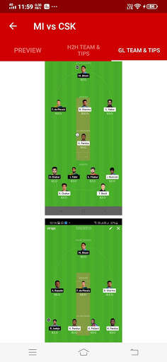 Final11 - Expert Fantasy Team Prediciton & Tips screenshot 4