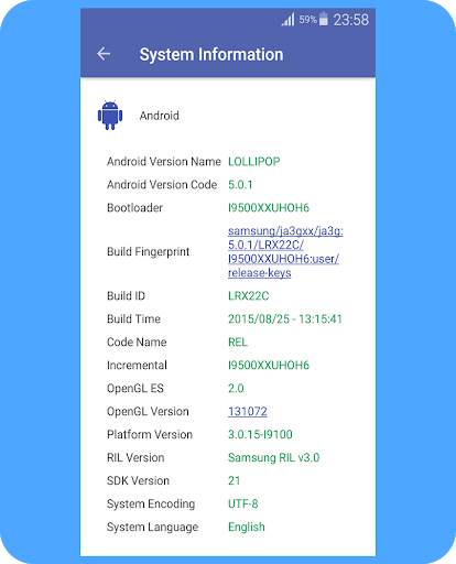 CPU Information screenshot 6