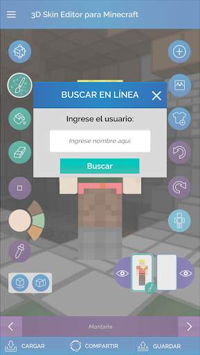 QB9 3D Skin Editor para Minecraft screenshot 7