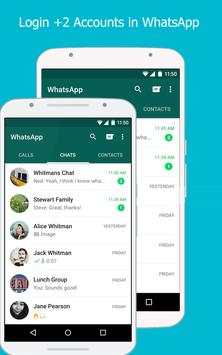 Parallel accounts for WhatsApp screenshot 2