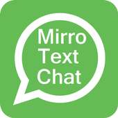 Mirror Text For Whatsapp logo