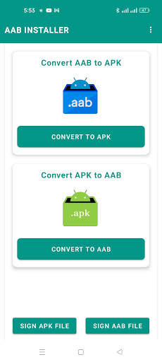 AAB to APK Converter Installer screenshot 1