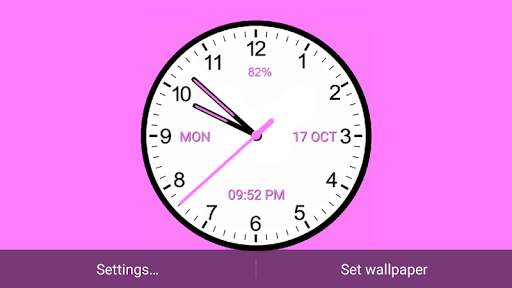Analog Clock screenshot 2