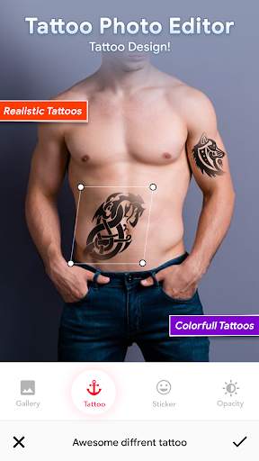 Tattoo Photo Editor screenshot 5