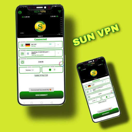 SUN VPN screenshot 1