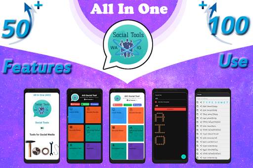 AIO Social Tool - Social Media Chatting Buddy screenshot 8