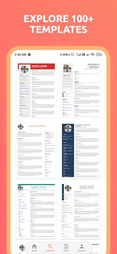ResumeX: cv resume maker app screenshot 4