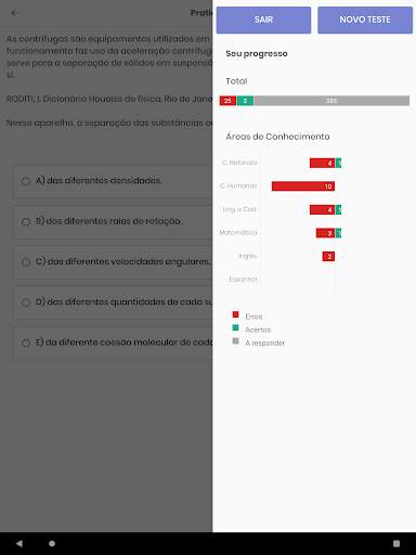 Questões Enem screenshot 11