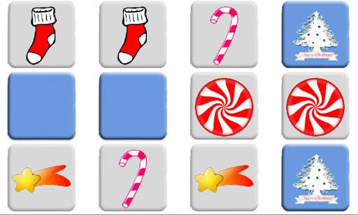 "Christmas Memory" - Christmas Matching Game screenshot 1