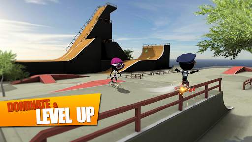Stickman Skate Battle screenshot 2