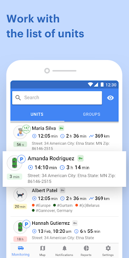 Wialon screenshot 1