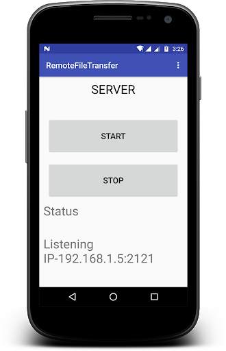 Remote File Transfer Lite screenshot 3
