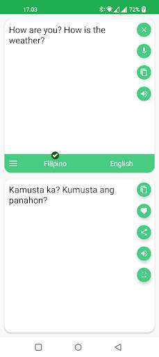 Filipino - English Translator скриншот 1