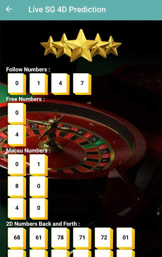 Live 4D Prediction ! ( SG & SDY ) screenshot 5