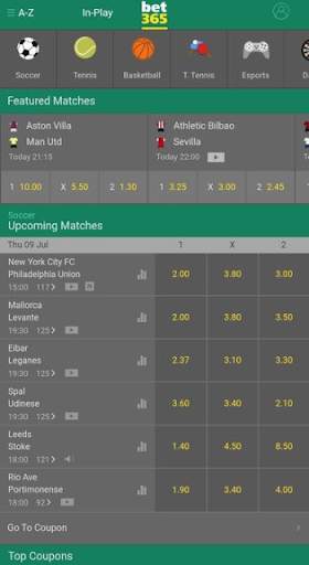 Bet 365:Soccer Scores&Betting Tips screenshot 2
