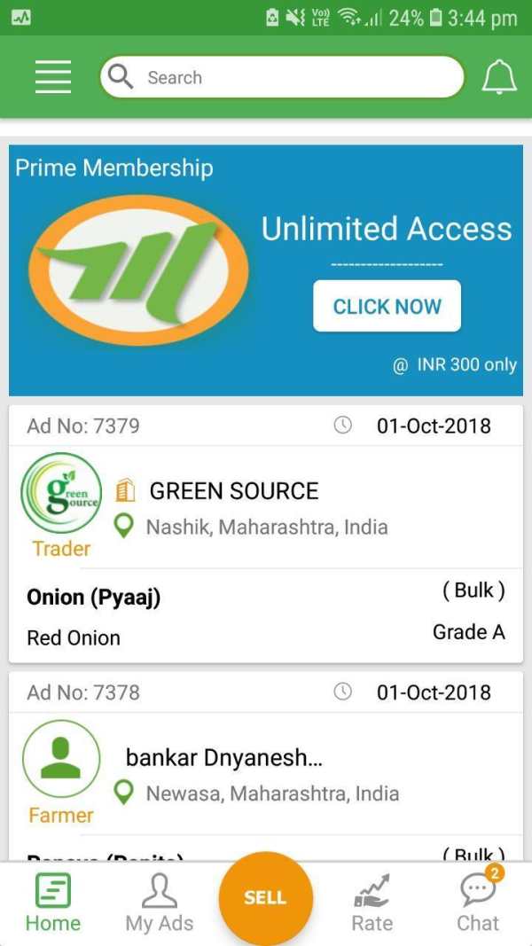 Mandi App - online eMandi for Mandi bhav and trade screenshot 2