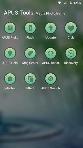 Forest Green Frees theme-APUS Launcher theme screenshot 3