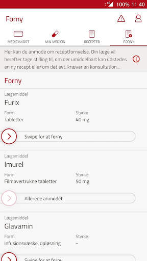Medicinkortet screenshot 4