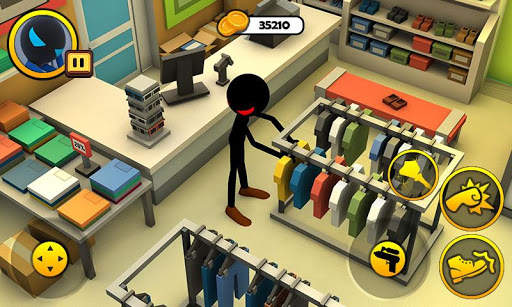 Stickman Dorm Exploration Escape Game 3D screenshot 2