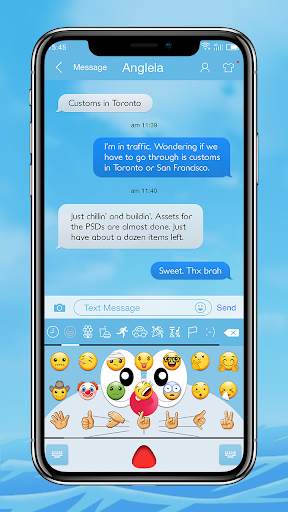 DoraCmon Theme for Emoji Keyboard screenshot 4