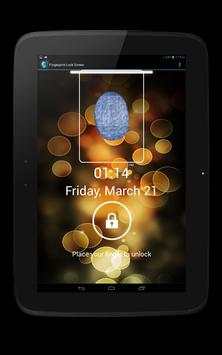 Fingerprint lock screen prank 4 تصوير الشاشة