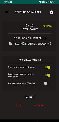 Ad Skipper and IMDB Rater screenshot 1