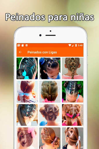 Peinados para niñas screenshot 4