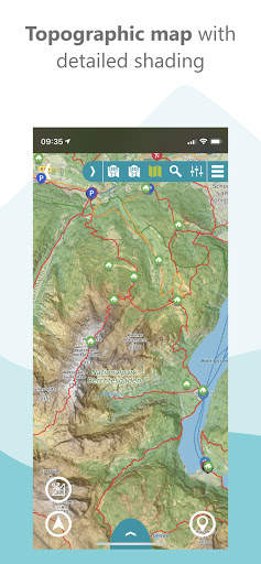 RealityMaps Outdoor navigation screenshot 2
