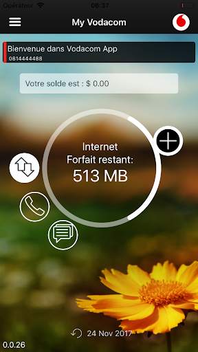 Vodacom RDC app screenshot 1