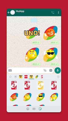UNO Pro Stickers for Chat WAStickerApps screenshot 2