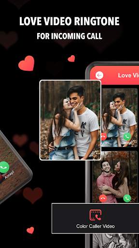 Fullscreen Love Video Ringtone screenshot 3
