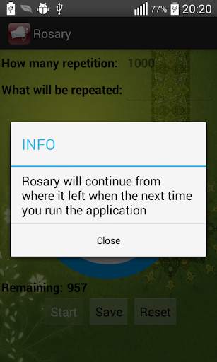 Virtual Rosary / Prayer Beads screenshot 3