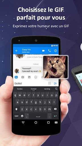 GO Keyboard Pro - Emoji, GIF screenshot 1