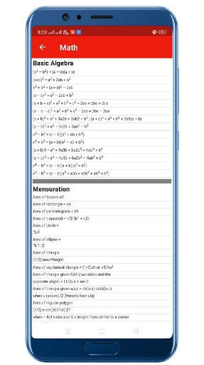 All Formulas - 2021 screenshot 2