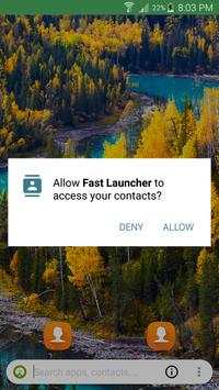 Fast Launcher screenshot 1