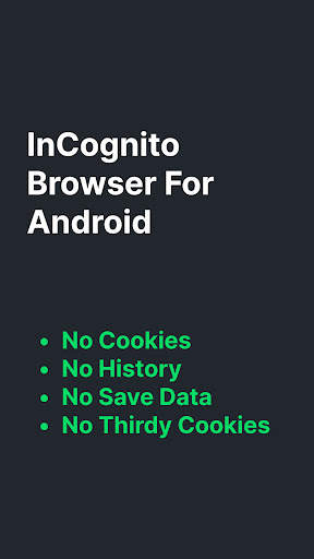 incognito Browser For Android screenshot 2