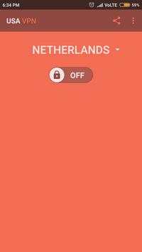 USA VPN 1 تصوير الشاشة