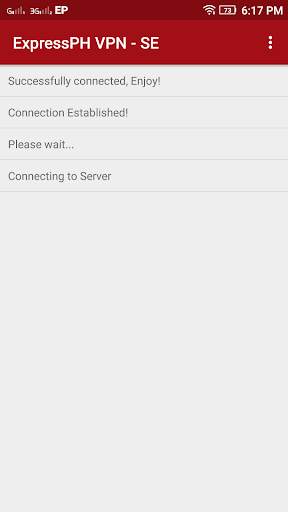 ExpressPH VPN - SE screenshot 1