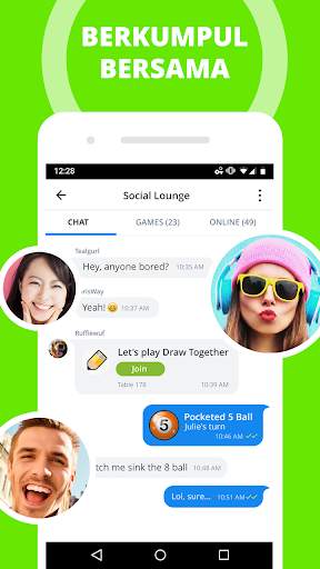 Plato: Permainan & Chat screenshot 2