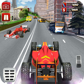 Fast Speed Highway Car Driving: Formula Race Games icon